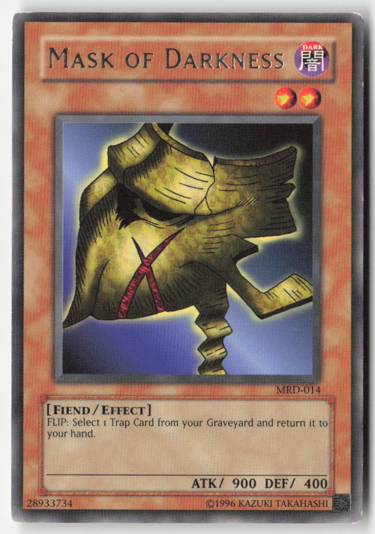 Mask of Darkness MRD-014 Unlimited Rare Moderately Played