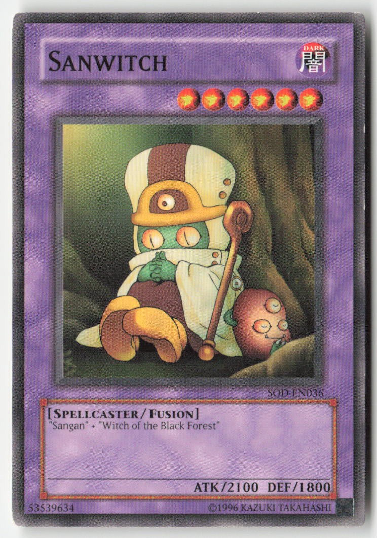 Sanwitch SOD-EN036 Unlimited Common Moderately Played, Front