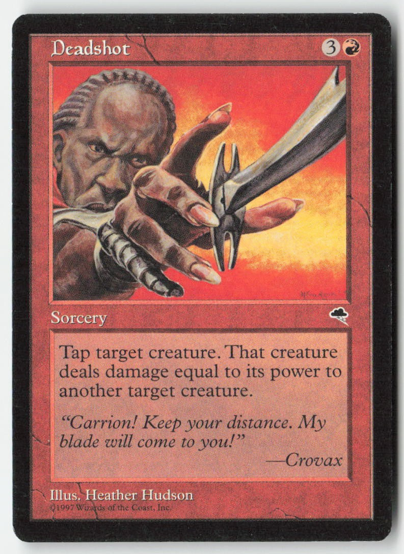 Deadshot TMP 170 Rare Moderately Played