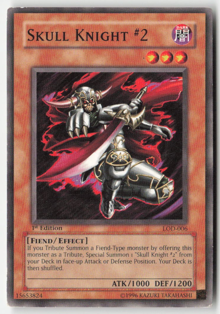 Skull Knight #2 LOD-006 1st Edition Common Moderately Played