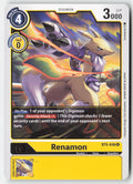 Renamon BT5-036 Normal Rare Near Mint