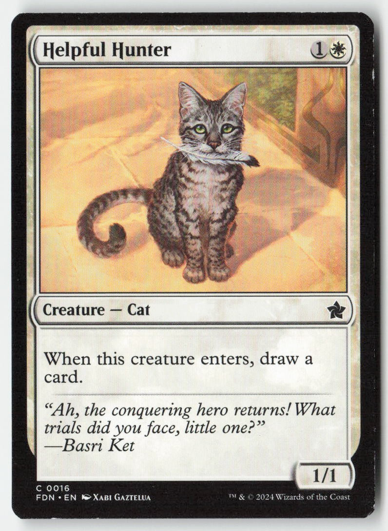 Helpful Hunter FDN 16 Common Moderately Played