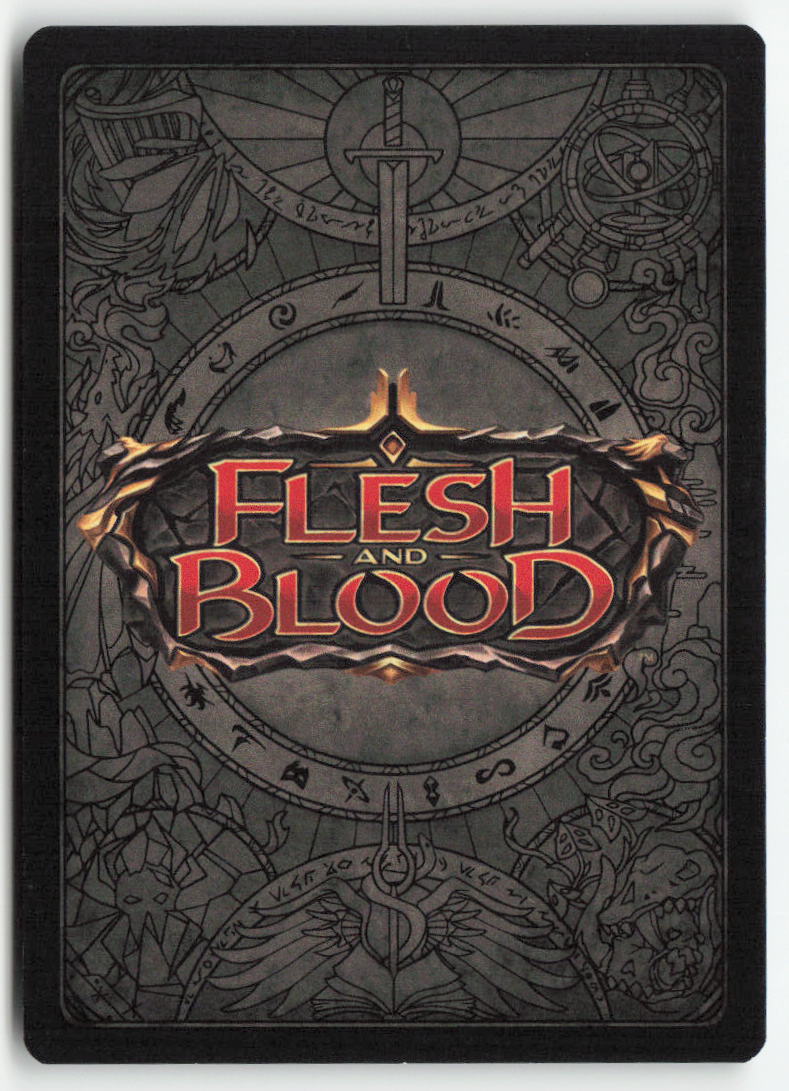 Diced (Yellow) #HNT120 - The Hunted - Flesh and Blood - Rare - Near Mint, Back