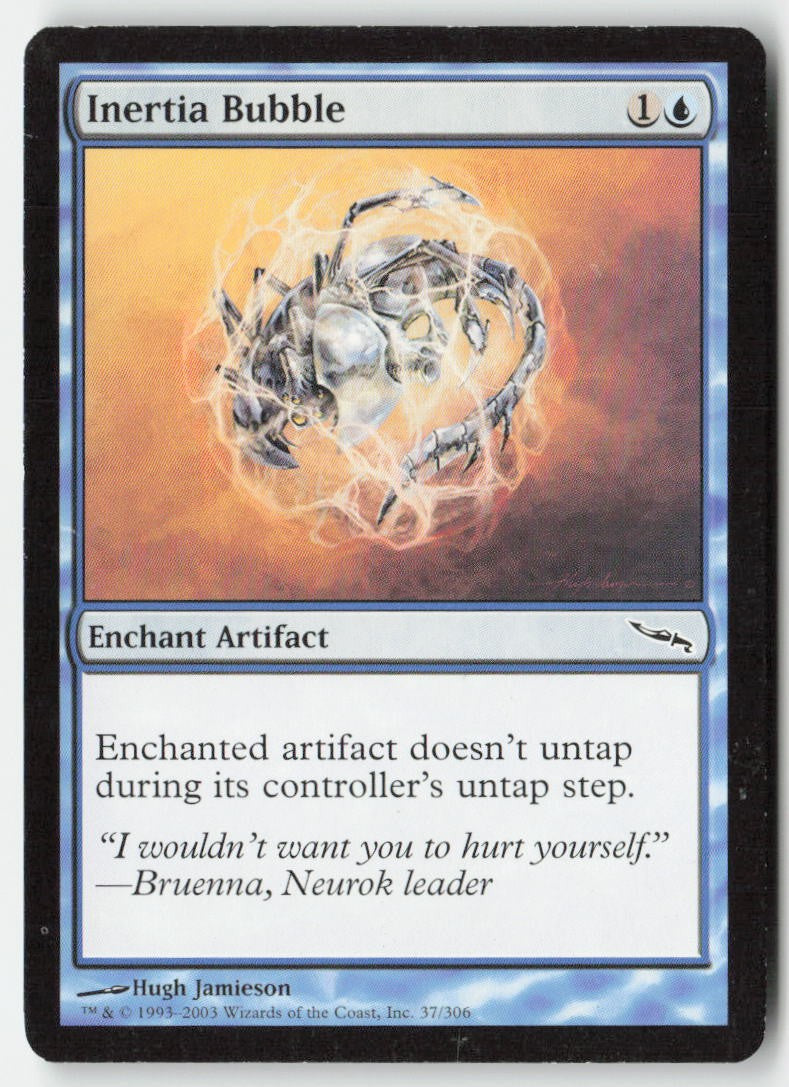 Inertia Bubble MRD 37 Common Moderately Played