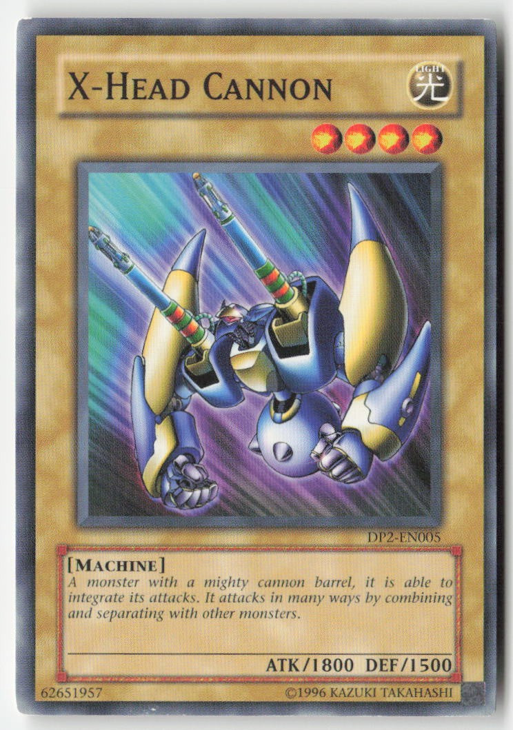 X-Head Cannon DP2-EN005 Unlimited Common Moderately Played, Front