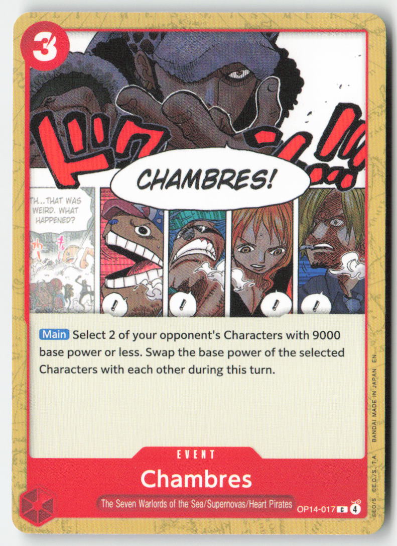 Chambres OP14-017 Normal Common Lightly Played