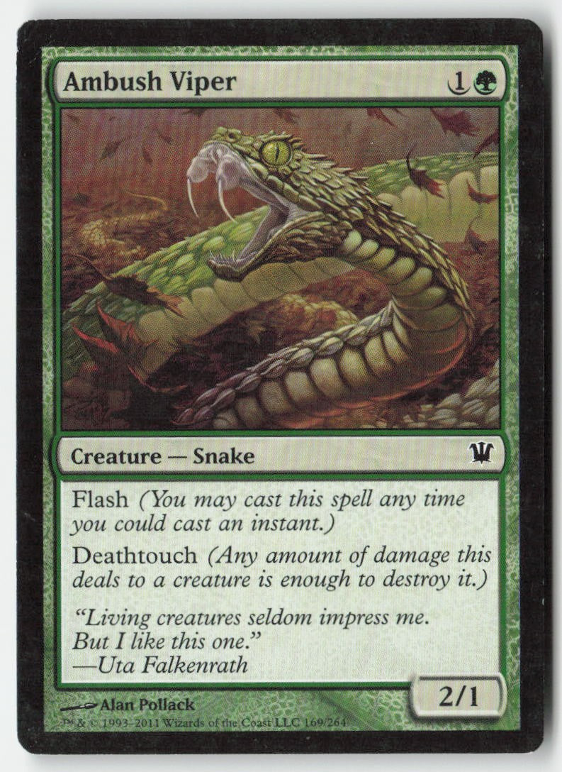 Ambush Viper ISD 169 Common Moderately Played