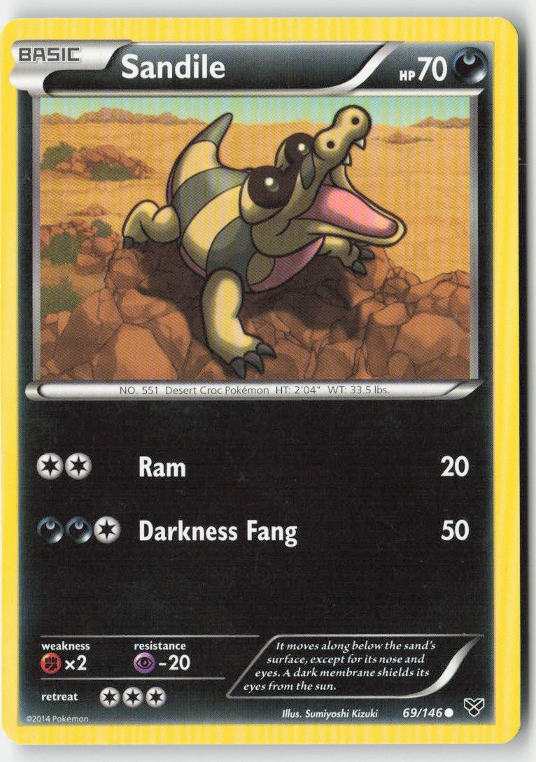 Sandile 69/146 Regular XY Moderately Played
