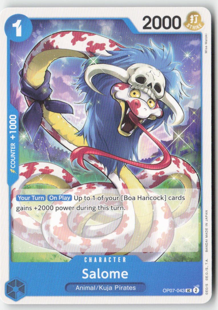 Salome OP07-043 Normal Uncommon Lightly Played