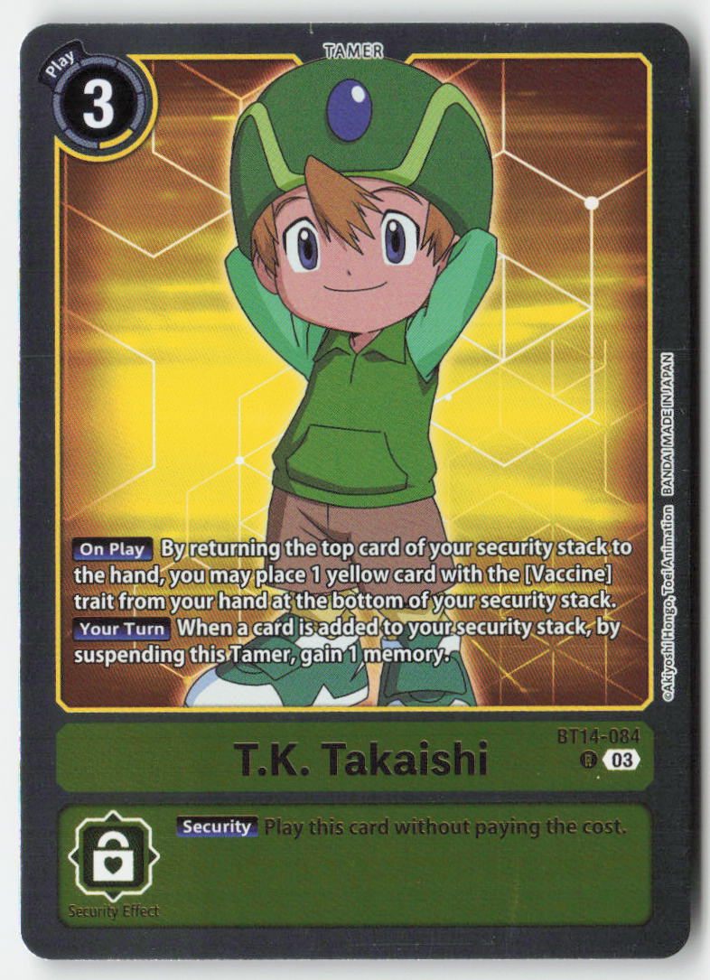 T.K. Takaishi BT14-084 Foil Rare Near Mint
