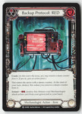 Backup Protocol: RED #EVO081 - Bright Lights - Flesh and Blood - Common - Near Mint