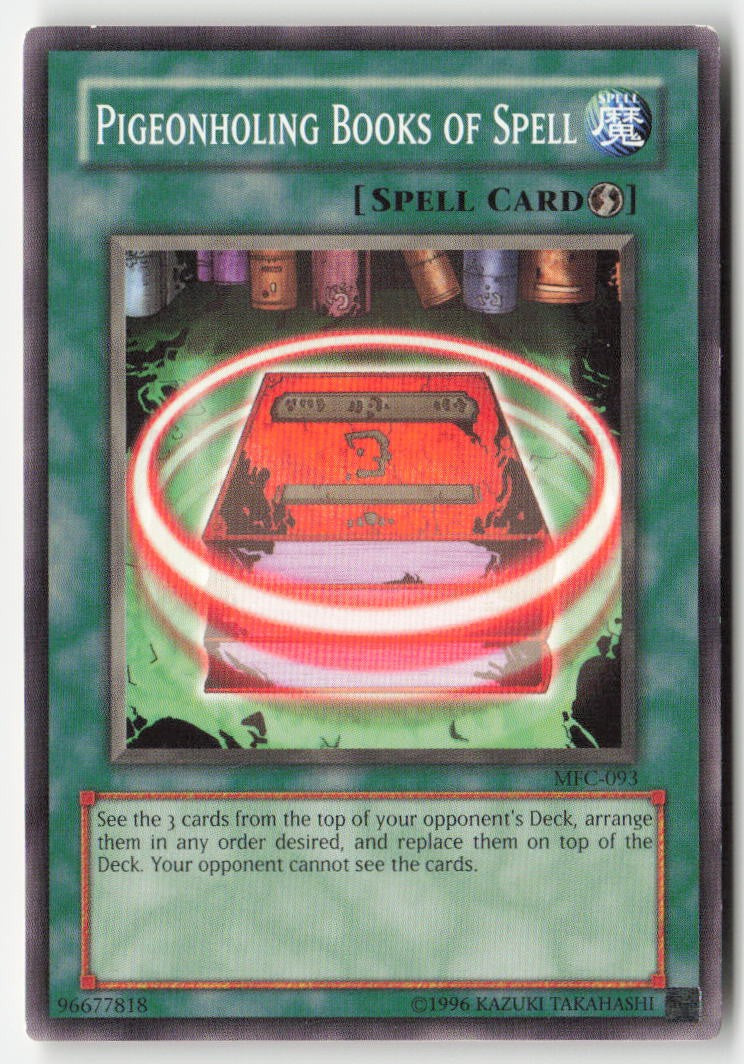 Pigeonholing Books of Spell MFC-093 Unlimited Common Moderately Played