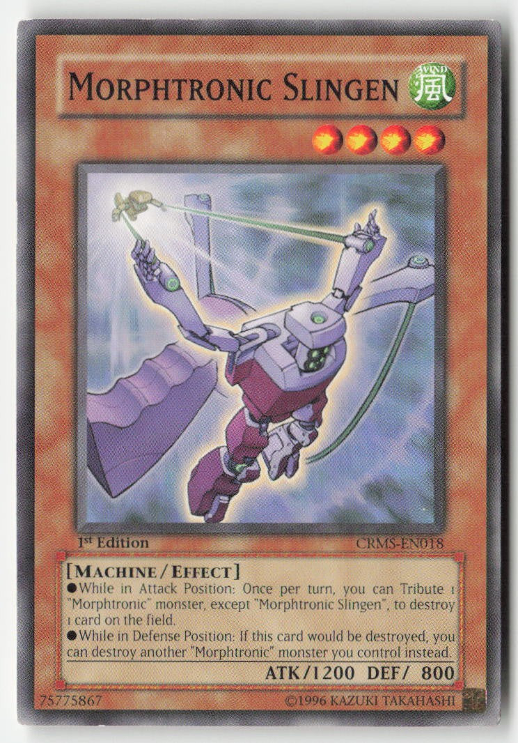 Morphtronic Slingen CRMS-EN018 1st Edition Common Moderately Played