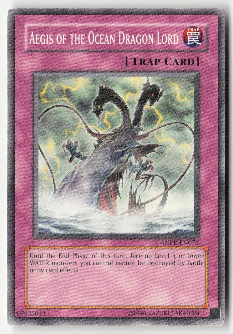 Aegis of the Ocean Dragon Lord ANPR-EN076 Unlimited Common Moderately Played