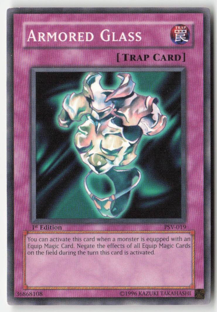 Armored Glass PSV-019 1st Edition Common Moderately Played