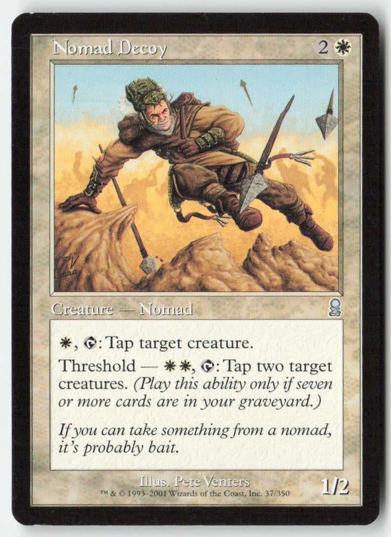 Nomad Decoy ODY 37 Uncommon Moderately Played, Front