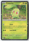 Chikorita 008/217 Cosmos Holo Miscellaneous Cards & Products Moderately Played