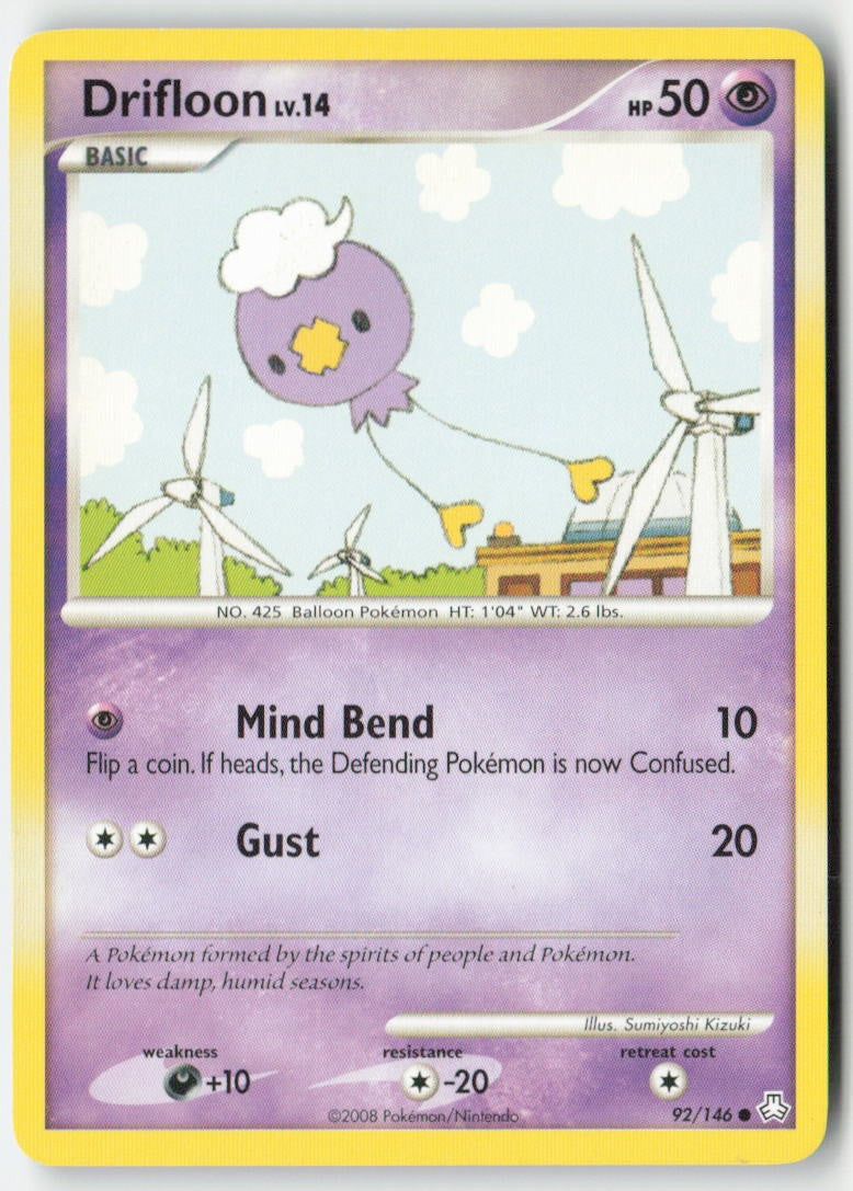 Drifloon 92/146 Regular Legends Awakened Moderately Played