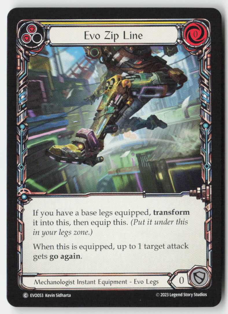 Evo Zip Line #EVO053 - Bright Lights - Flesh and Blood - Common - Near Mint