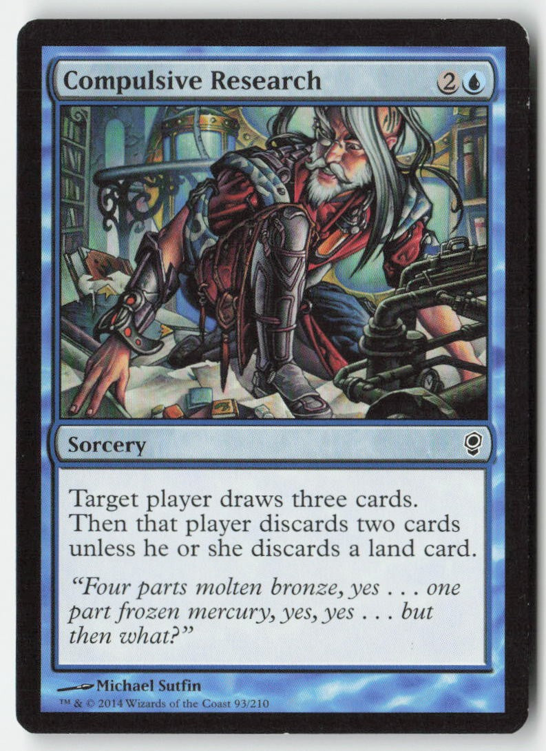 Compulsive Research CNS 93 Common Moderately Played