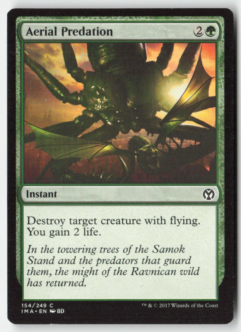 Aerial Predation IMA 154 Common Moderately Played