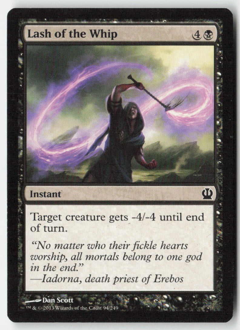Lash of the Whip THS 94 Common Moderately Played