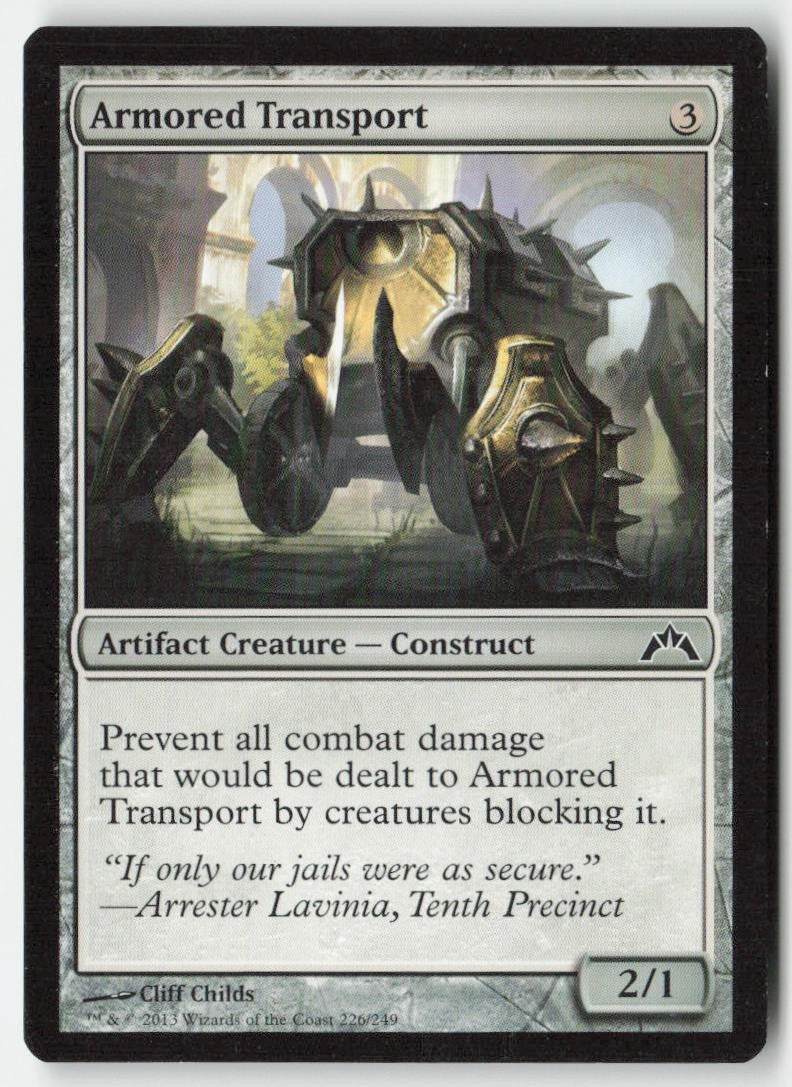 Armored Transport GTC 226 Common Moderately Played