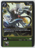 Manticoremon BT6-041 Foil Rare Lightly Played