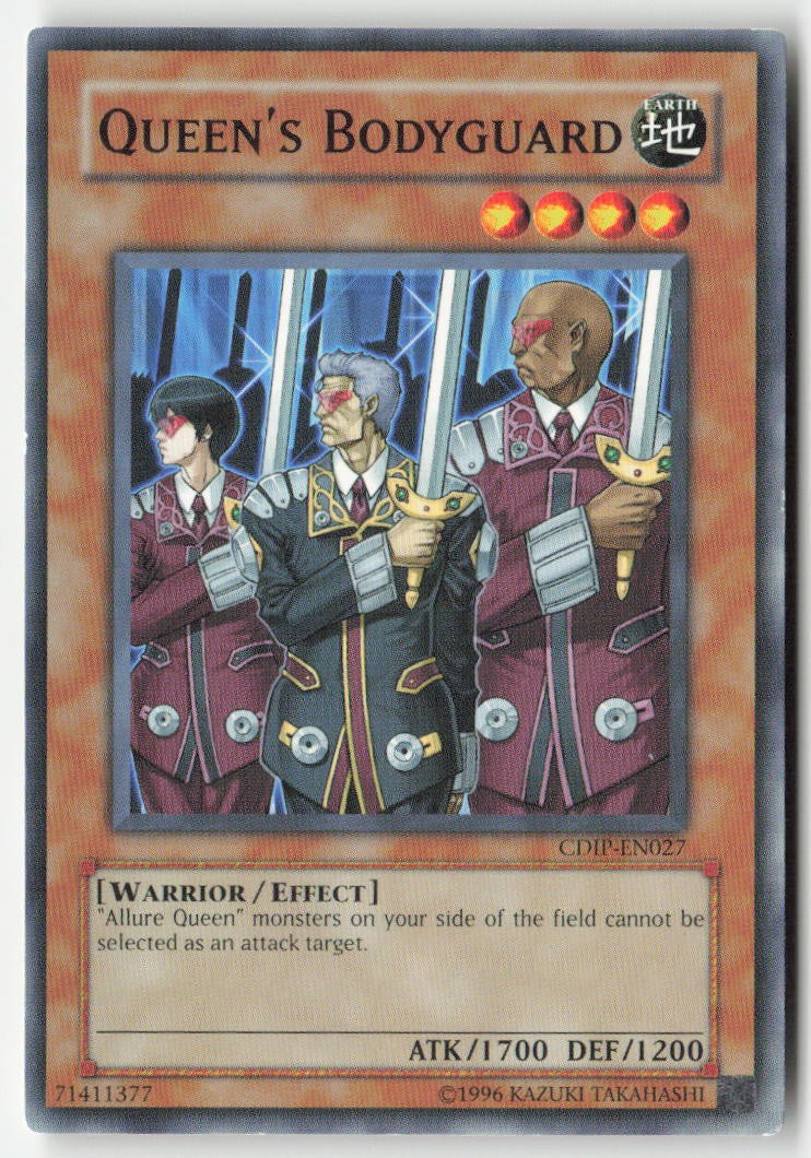 Queen's Bodyguard CDIP-EN027 Unlimited Common Moderately Played
