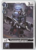 Commandramon BT3-059 Normal Common Lightly Played