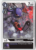 Giromon BT3-068 Normal Common Lightly Played