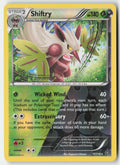Shiftry 11/114 Reverse Holo Steam Siege Moderately Played