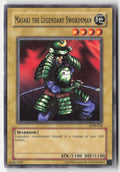 Masaki the Legendary Swordsman LOB-038 Unlimited Common Moderately Played