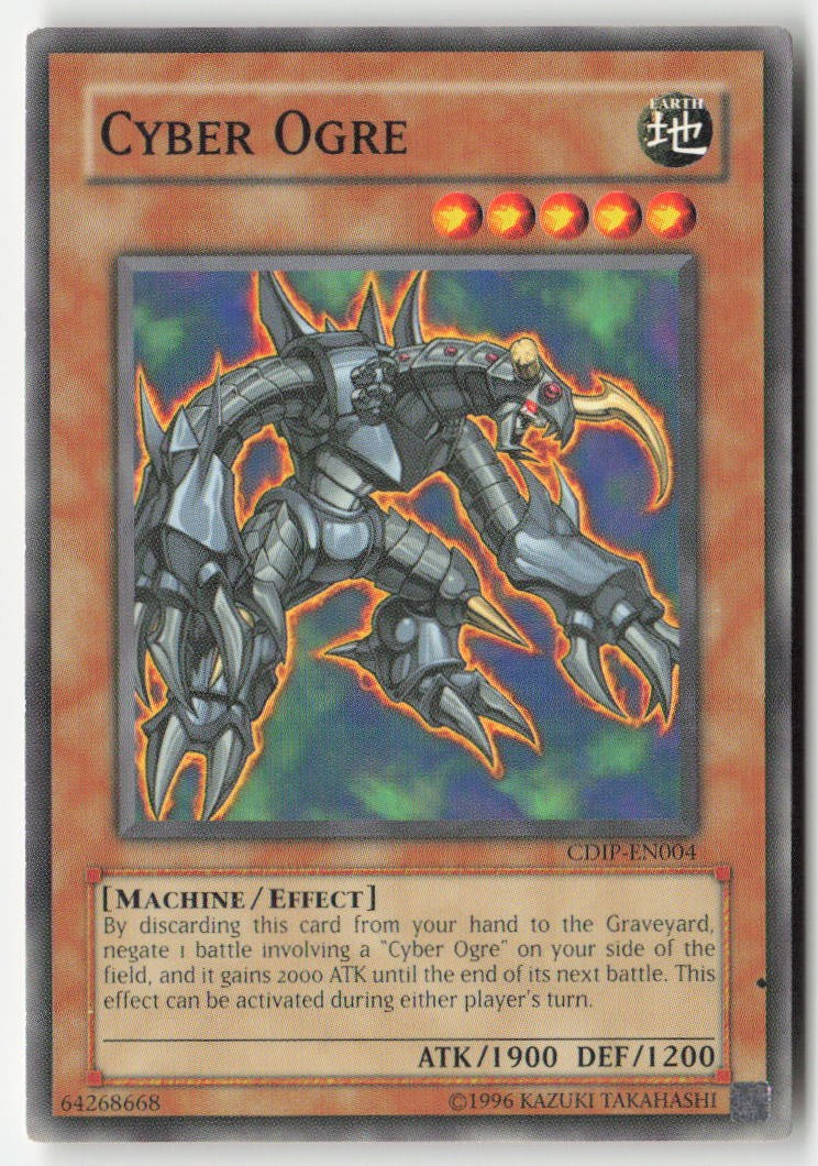 Cyber Ogre CDIP-EN004 Unlimited Common Moderately Played