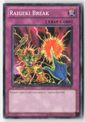 Raigeki Break 5DS3-EN032 1st Edition Common Moderately Played