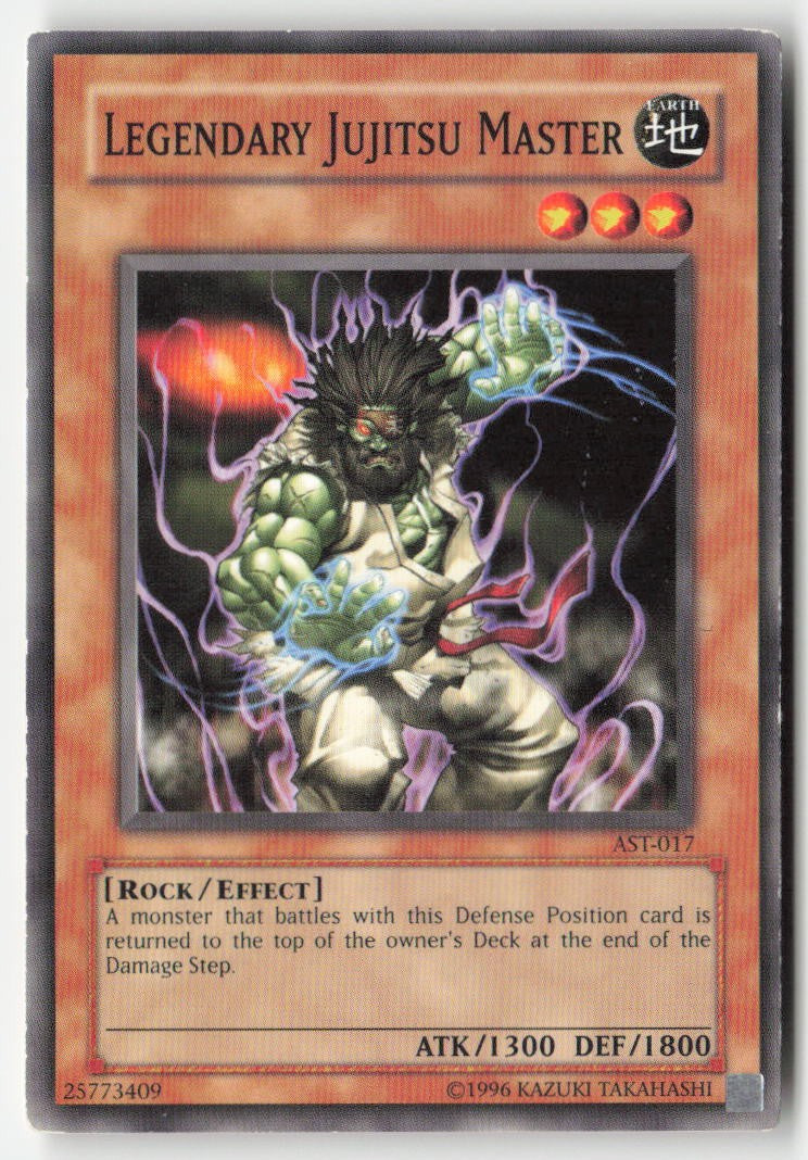 Legendary Jujitsu Master AST-017 Unlimited Common Moderately Played