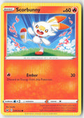 Scorbunny 30/202 Regular Sword & Shield Moderately Played