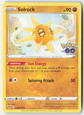 Solrock 039/78 Regular Pokémon GO Moderately Played