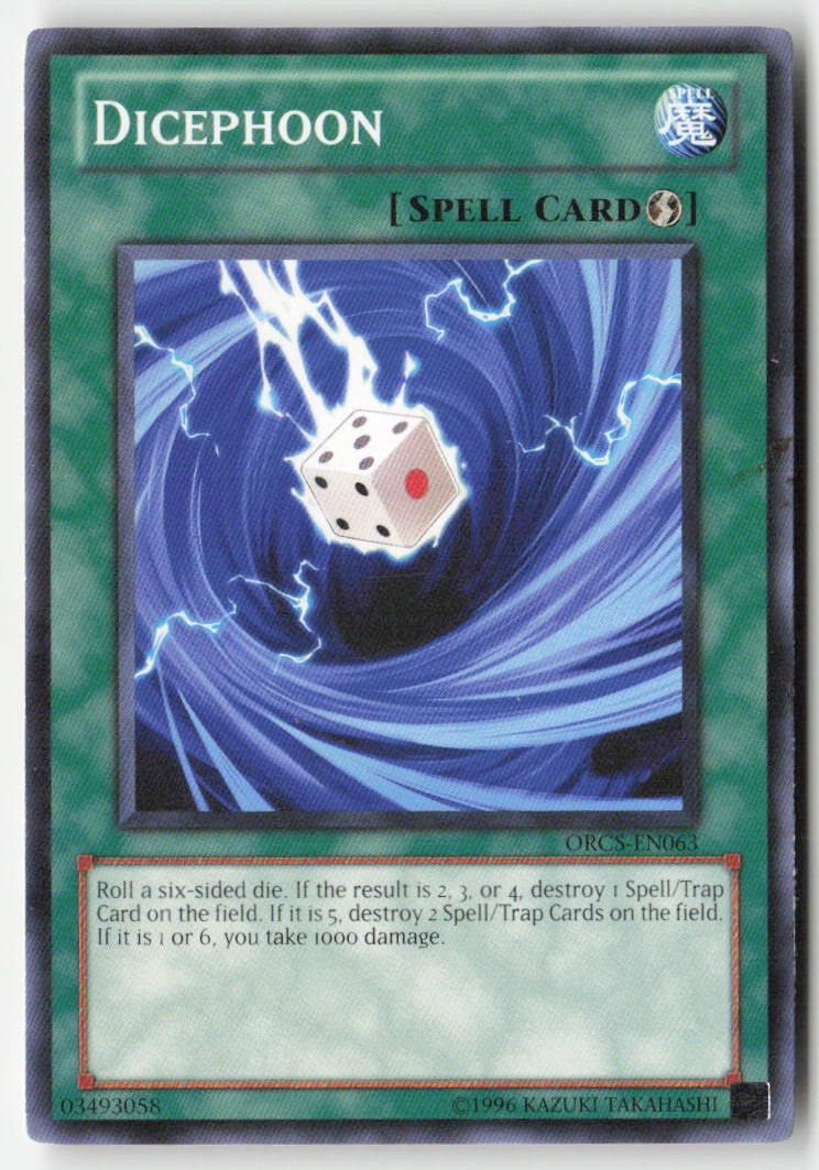 Dicephoon ORCS-EN063 Unlimited Common Moderately Played