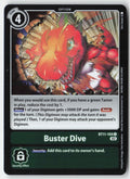 Buster Dive BT11-104 Foil Common Lightly Played