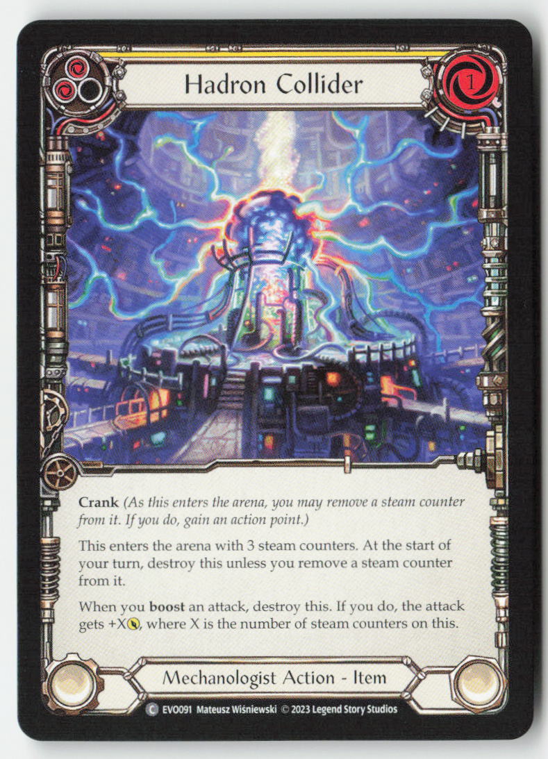 Hadron Collider (Yellow) #EVO091 - Bright Lights - Flesh and Blood - Common - Near Mint