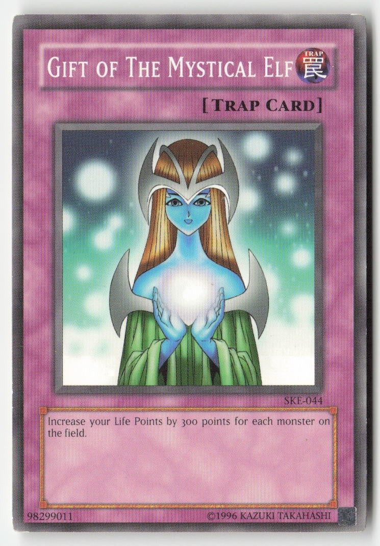 Gift of The Mystical Elf SKE-044 Unlimited Common Moderately Played, Front
