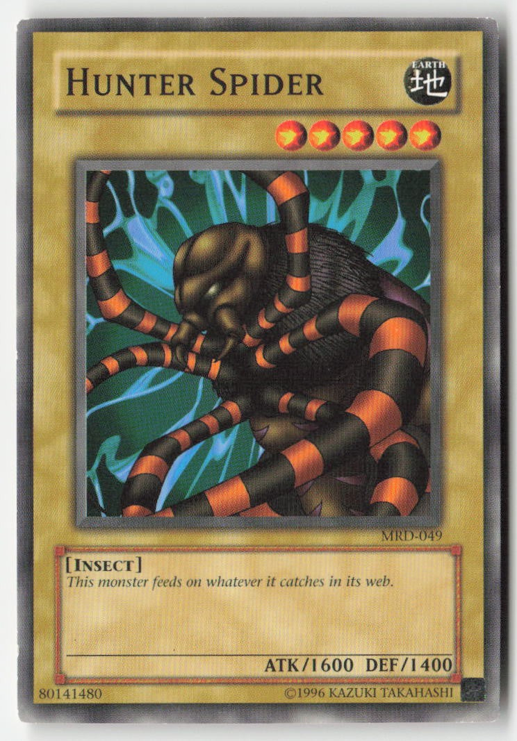 Hunter Spider MRD-049 Unlimited Common Moderately Played