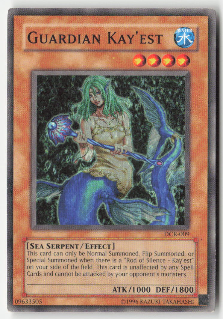 Guardian Kay'est DCR-009 Unlimited Common Moderately Played, Front