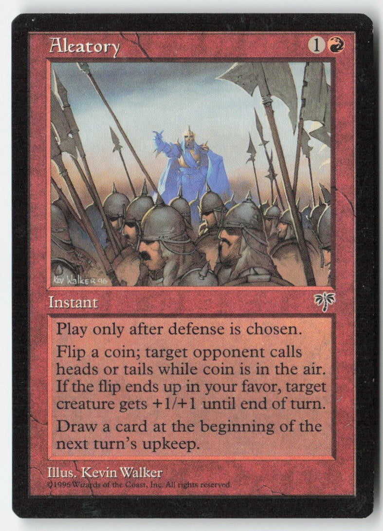 Aleatory MIR 155 Uncommon Moderately Played