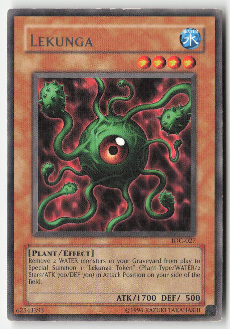 Lekunga IOC-027 Unlimited Rare Moderately Played, Front