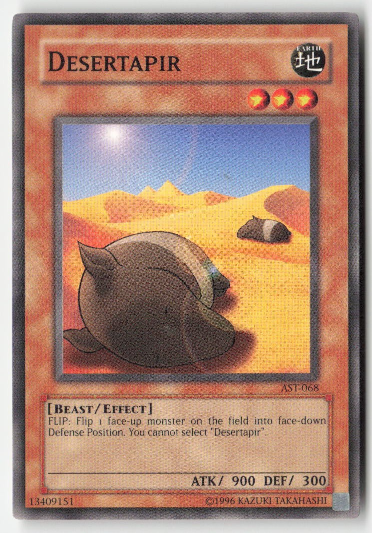 Desertapir AST-068 Unlimited Common Moderately Played, Front