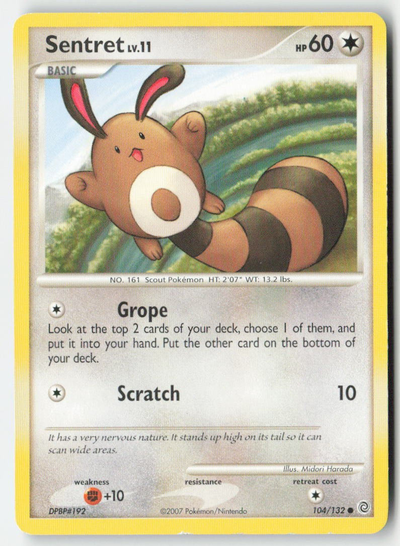 Sentret 104/132 Regular Secret Wonders Moderately Played