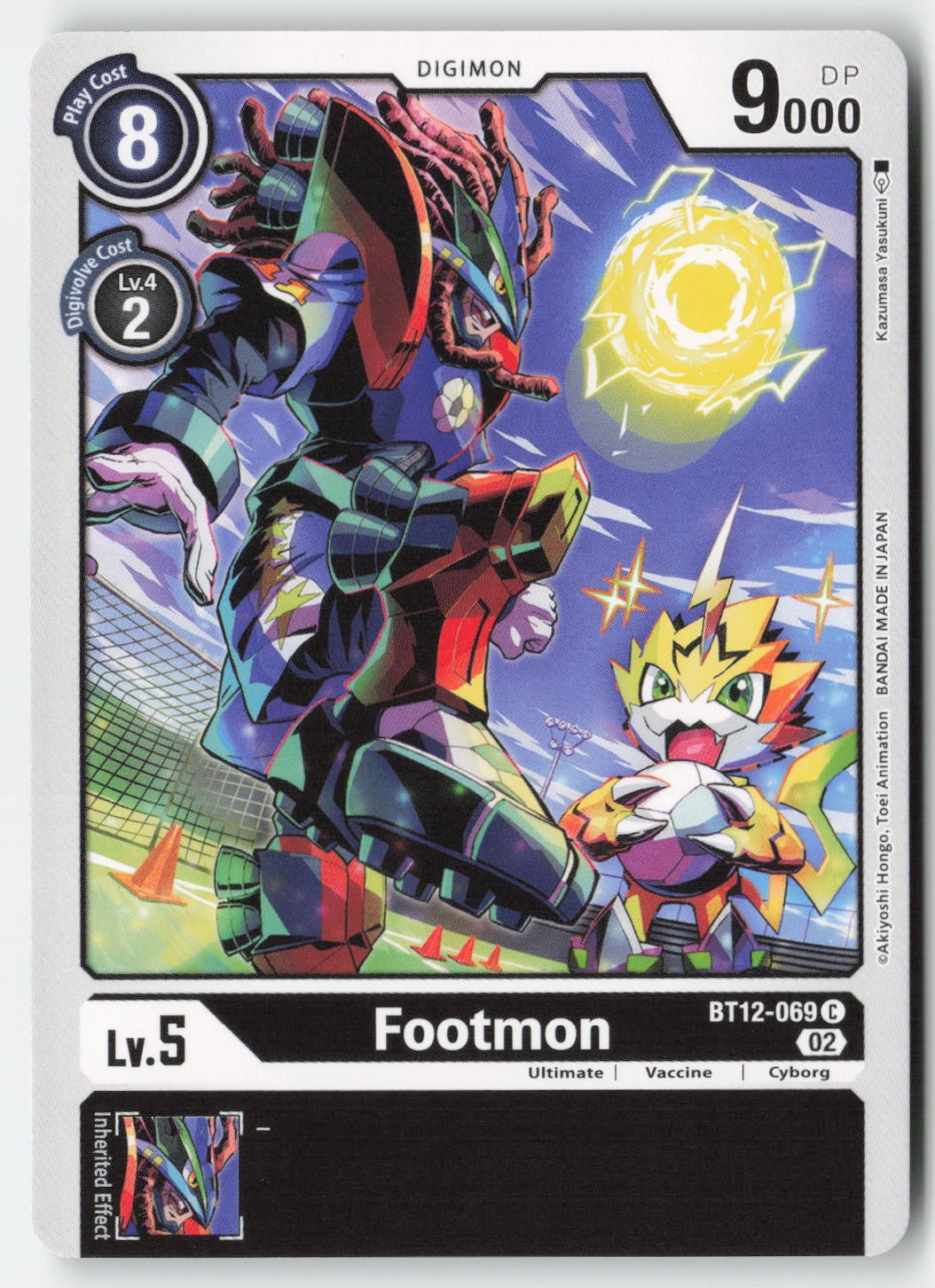 Footmon BT12-069 Normal Common Lightly Played