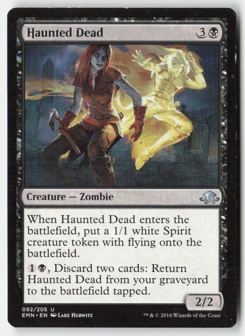 Haunted Dead EMN 92 Uncommon Moderately Played
